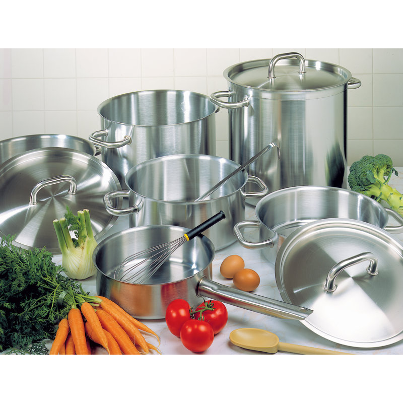 Matfer Bourgeat Stainless Steel Frying Pan | Wayfair Matfer Bourgeat Stainless Steel Frying Pan | Wayfair